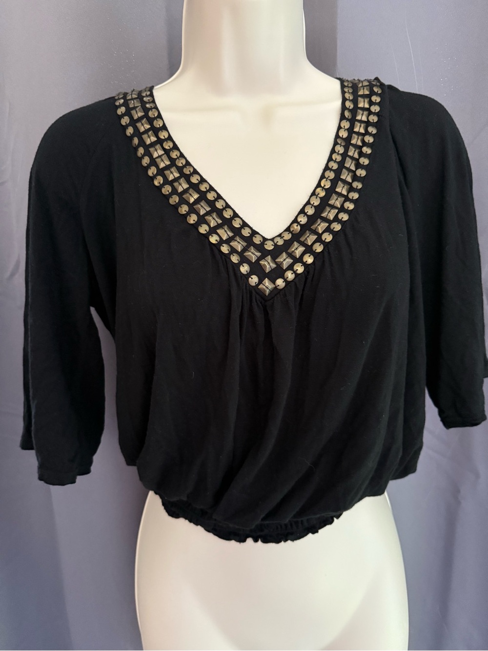 American Rag Cie Black Top - XS